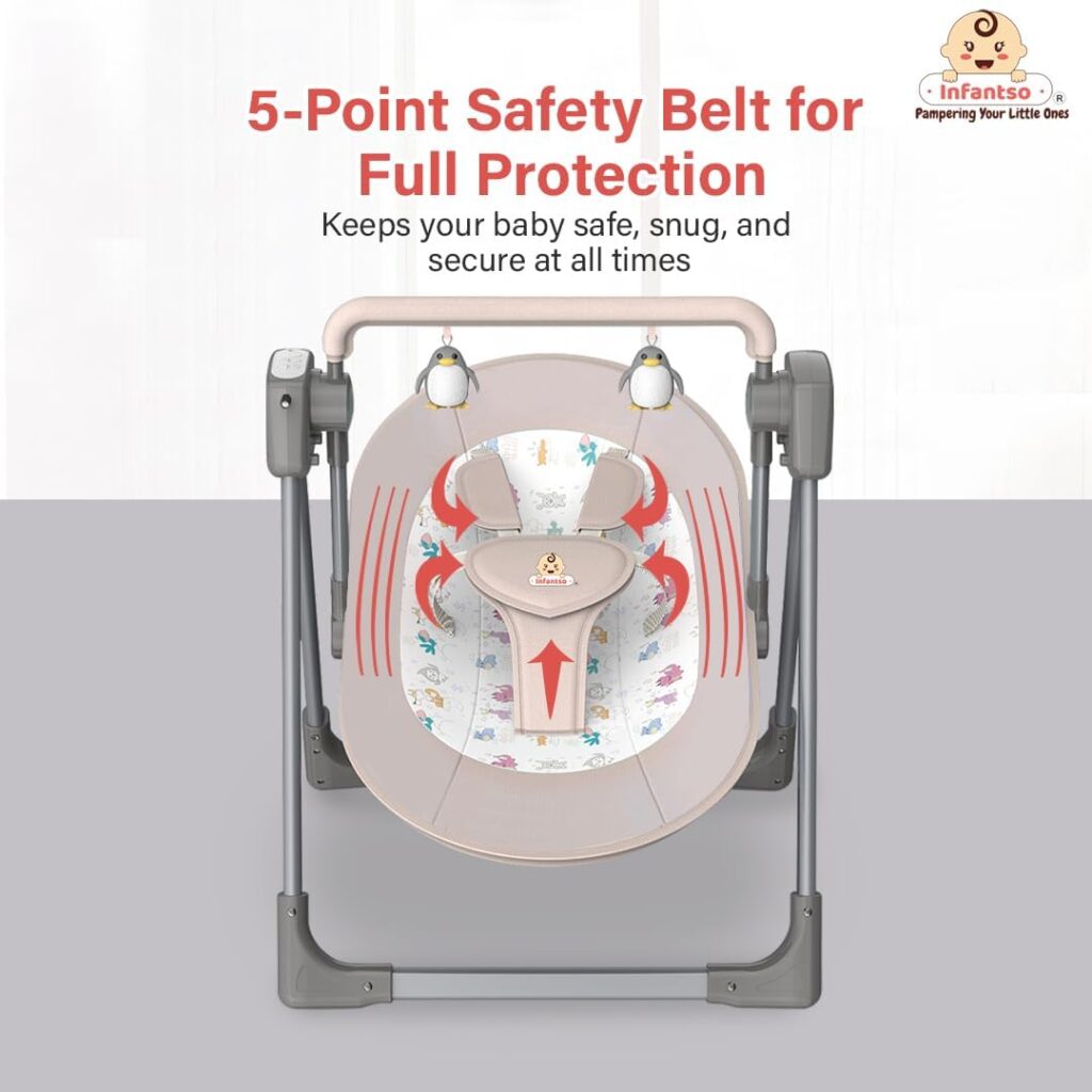 infantso electric cradle and swing